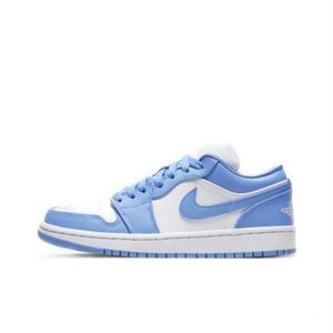 Air jordan top low 1 bleu