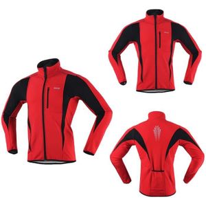 MagiDeal Gymnastique Soft Shell Polaire Thermique Veste de Cyclisme Automne Hiver Sportswear Unisexe Imperm/éable et Coupe-vent