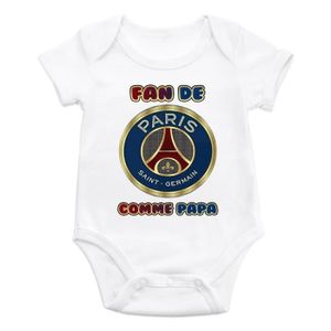 Vêtement Club Sport Bodies Bébé Fille PSG Collection Officielle