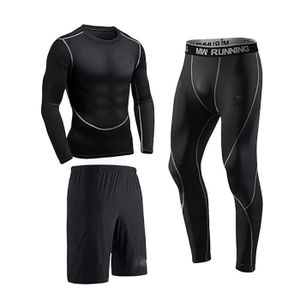 Pantalons de sport pour hommes Pantalons de sport de basket-ball Collants à sept