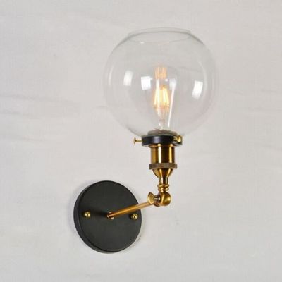 Vintage Industriel Edison Style Finition Ronde Boule De Verre