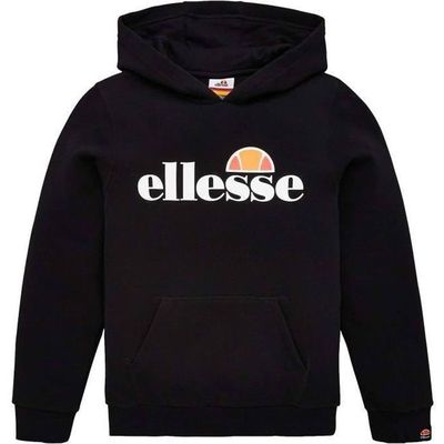 Sweat Capuche Ellesse Junior Manches longues Noir Confort Exceptionnel