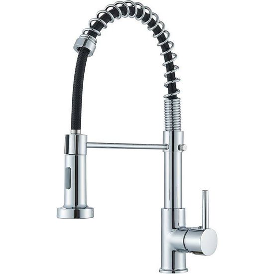 Robinet De Cuisine Escamotable Newport Brass – 2940-5103/15S – Nickel Satiné – Neuf