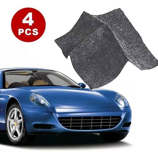 Kit Réparation Rayures Voiture - Pâte + Chiffon Nano, Pour Rayures Légères, Efficace Sur Toutes Couleurs