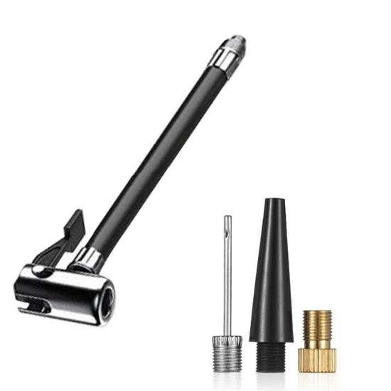 Adaptateur De Valve Pour Gonfleur Pneu Vélo – Laiton, Compatible Valve Française – Facilite Gonflage Sans Démonter
