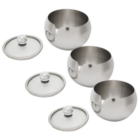 Pot en acier Inoxydable Cubertero Cuisine Cube