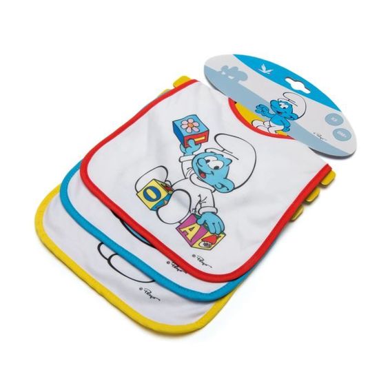 Set De 3 Bavoirs à Manches Longues Pour Bébé 0-3 Ans | Imperméable, Poche Récupératrice, Motifs Doux Pastel - 10