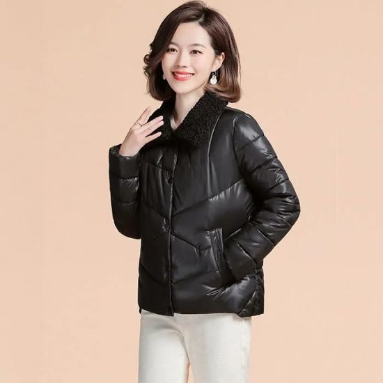 Vestes D'hiver à Capuche Pour Femme - Doublées En Polaire - Doudoune Rembourrée - Trench à Capuche - Vestes Matelassées Décontractées Et Chaudes - Manteau Avec Poches - Grande Taille, Cendré Clair, M