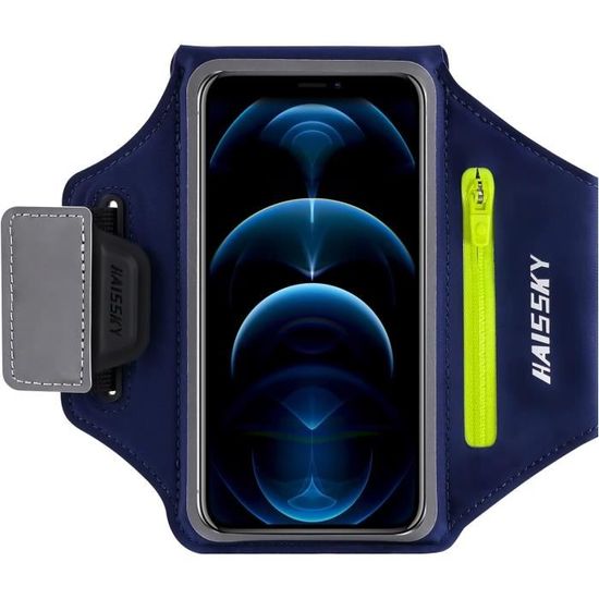 Brassard Sport RevereSport Pour IPhone 12 Mini - Anti-Rebond - Imperméable - Léger Et Réglable