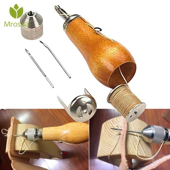 Kit De Couture Vintage Speedy Stitcher - Aiguille Pour Cuir Et Toile, Neuf