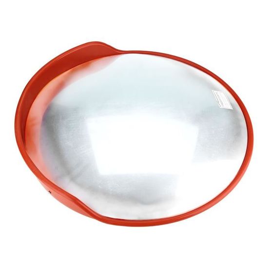 Miroir De Sécurité Convexe Extérieur - 31x31 Cm - Grand Angle Pour Angles Morts - Pour Parking, Allée, Garage