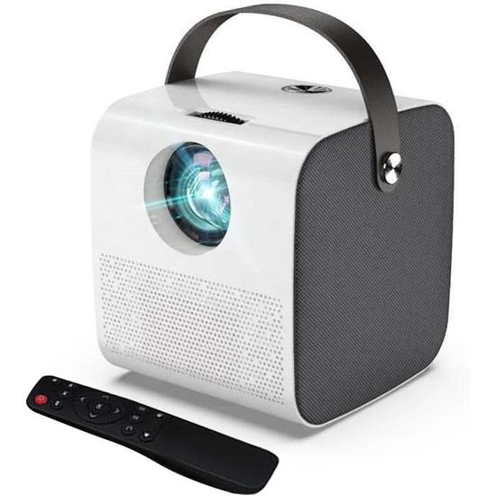 Vamvo Projecteur, Mini Projecteur Amélioré 2023, Projecteur Vidéo Home