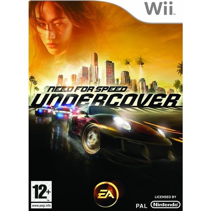 NEED FOR SPEED UNDERCOVER / JEU CONSOLE Wii