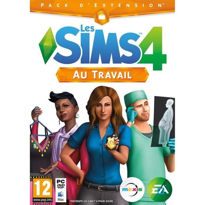 Electronic Arts Les Sims 4 Au Travail Jeu PC