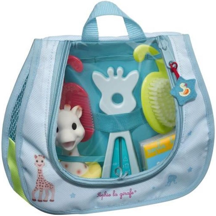 SOPHIE LA GIRAFE Trousse de toilette + accessoires