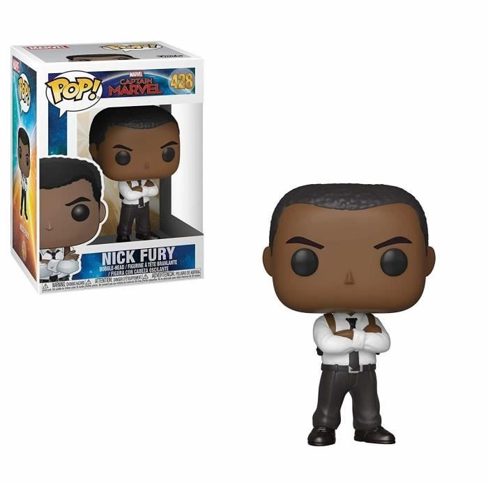 Figurine Funko Pop! Captain Marvel: Nick Fury - vue 1