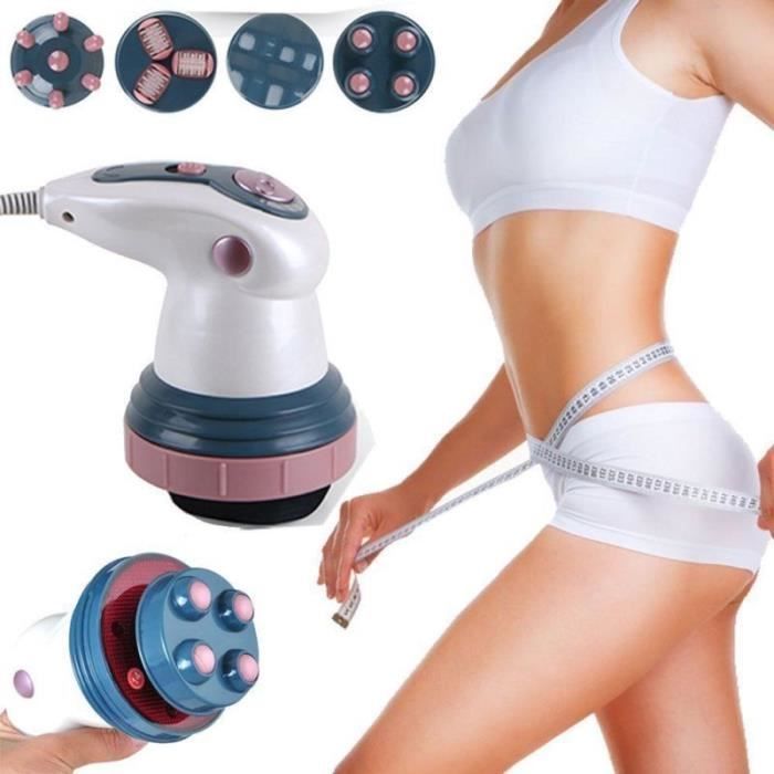 Masseur électrique- Anti-Cellulite - Professionnel 4 en 1 Corps électrique Infrarouge de Machine Amincissant le Massage EU