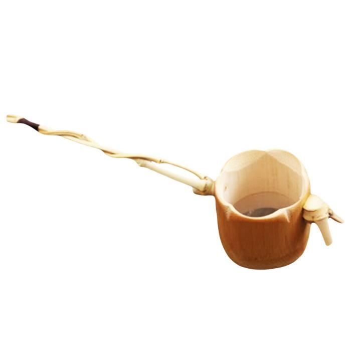 Accessoires de thé bambou filtres à thé Tenir Thé Nature Scent facilement-10