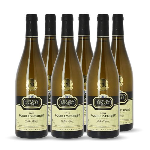 Domaine LUQUET Depuis 1878 Vieilles Vignes Pouilly-Fuissé Blanc 2018 6x75cl