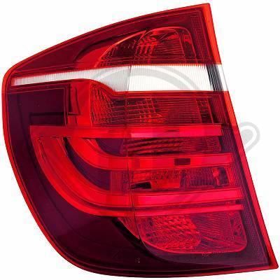 1276091 Feu arriere gauche ( cote conducteur) pour BMW X3 de type F25 de 2010 a 2014 Look Origine , partie exterieur