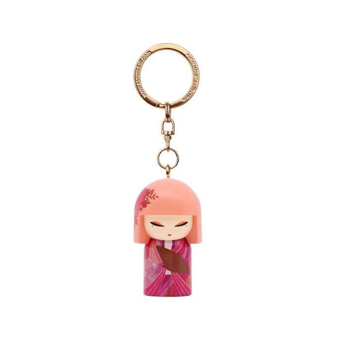Porte clé Kokeshi Kimmidoll 5cm Ai - Femininity VERSION ANGLAISE
