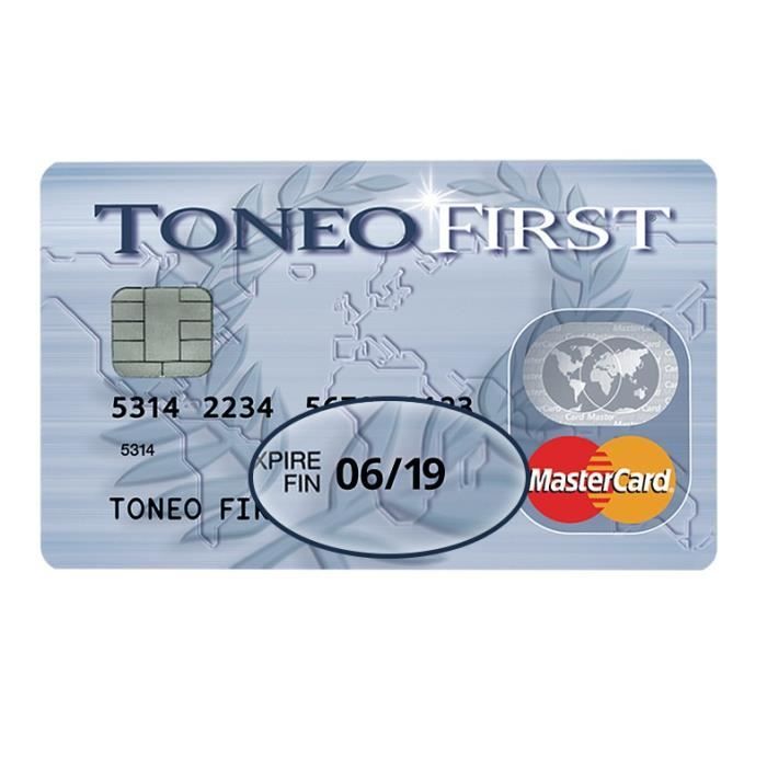 Carte Prépayée MasterCard Sans Compte Bancaire Rechargeable