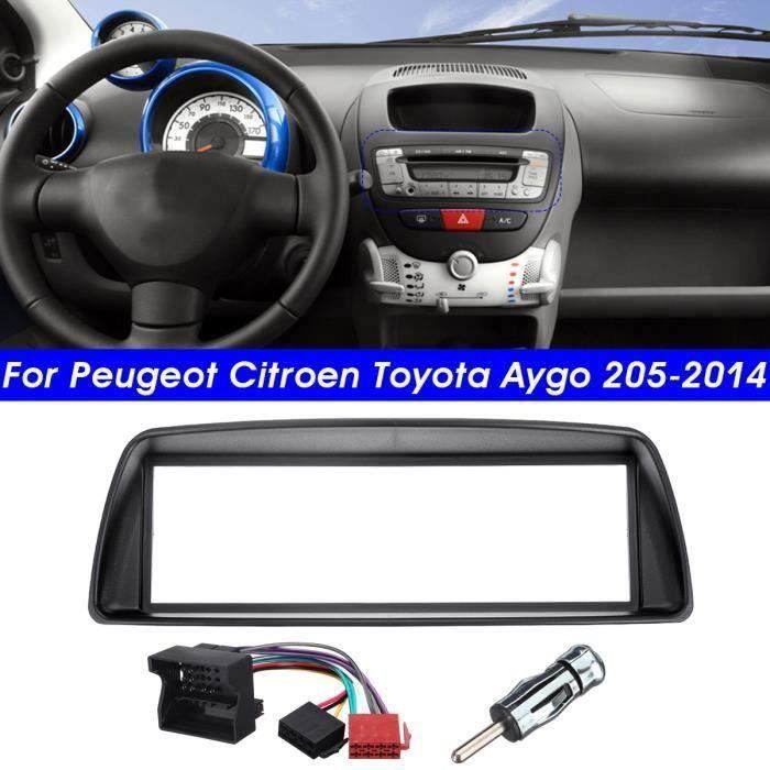 FP-04-01 RHD Voiture CD Stéréo aponévrose fascia panel Adaptateur pour Peugeot 306 1993-2001