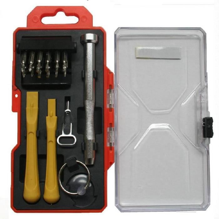 Kit de réparation pour smartphone - Kit de réparation pour tablette - 17 pièces