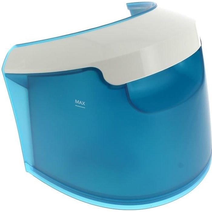 Reservoir d'eau bleu pour Centrale vapeur Proline, Centrale vapeur Bellavita, Centrale vapeur Listo, Centrale vapeur Daewoo,
