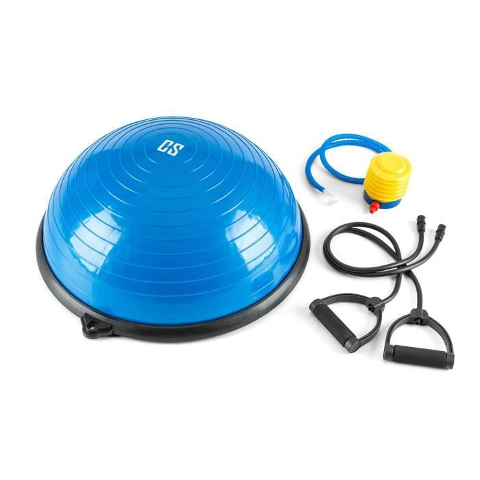 CAPITAL SPORTS Balanci Pro Balance Ball Ballon d'exercices Ø 58 cm PVC-PP Expander bleu