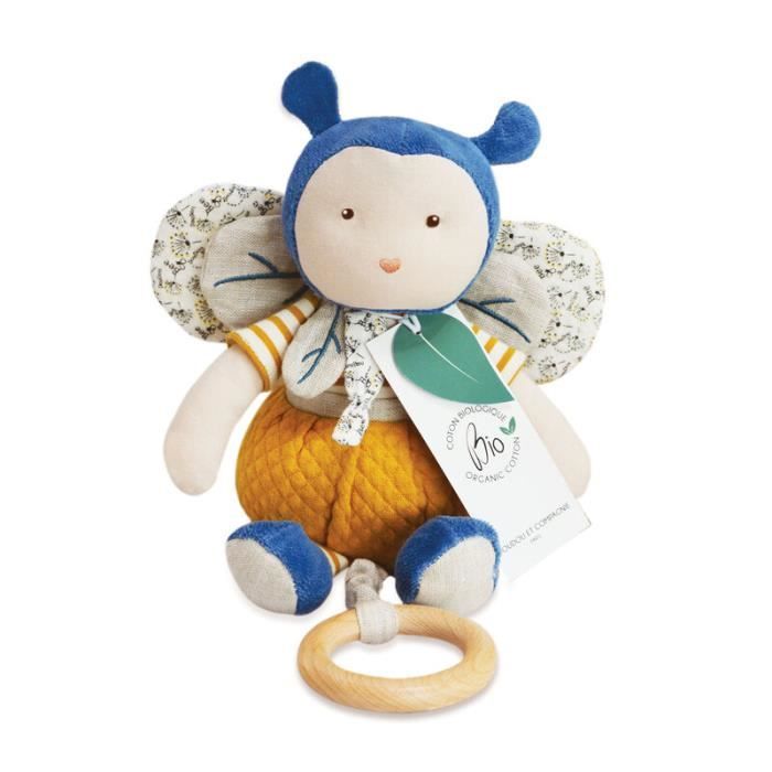 Doudou et Compagnie - Boite à musique Pollen L'Abeille Bio