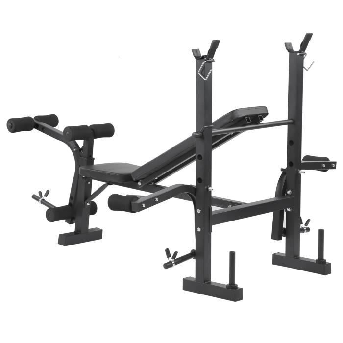 Banc d'haltérophilie réglable sûr et stable robuste et durable banc d'haltérophilie