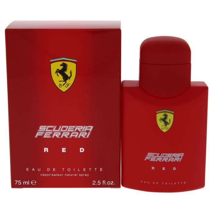 Ferrari Scuderia Red by Ferrari pour Homme - 2,5 oz EDT Eau de toilette