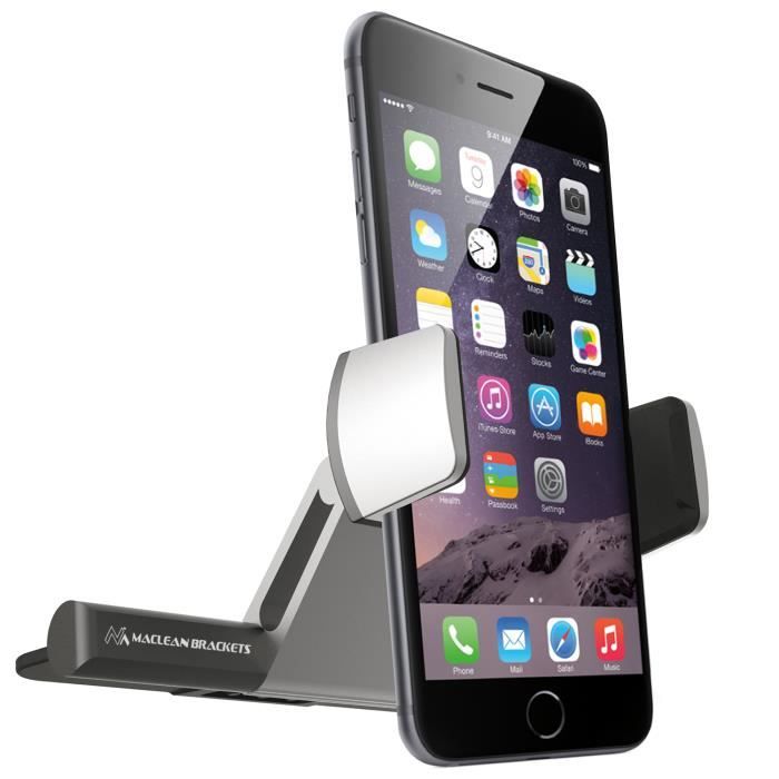 Support pour les téléphones mobiles avec une installation facile dans la fente CD Maclean