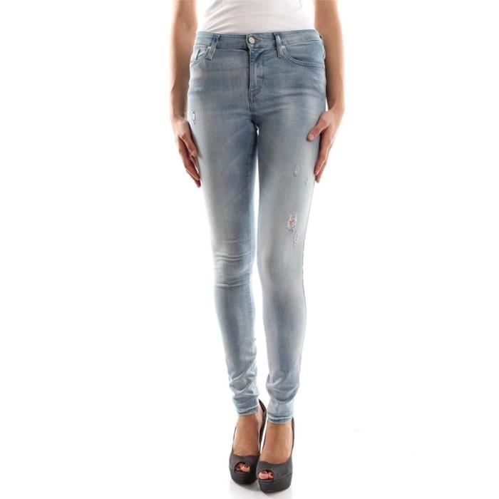 Jean Bleu clair Femme Diesel SKINZEE