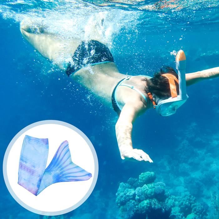 Maillot de bain queue de sirène pour enfants