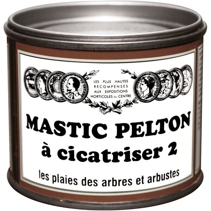PELTON - Mastic à cicatriser pour troncs d'arbres 400g