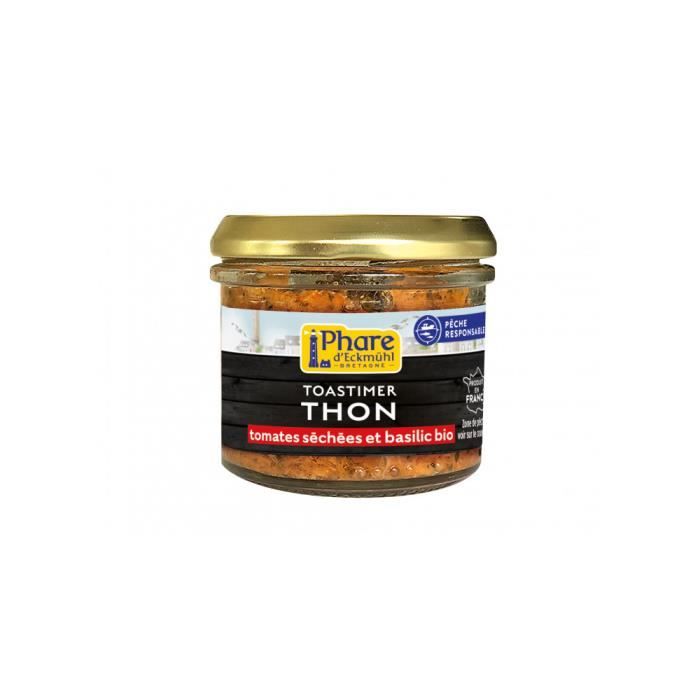 Toastimer de thon, tomates séchées & basilic bio 100gr