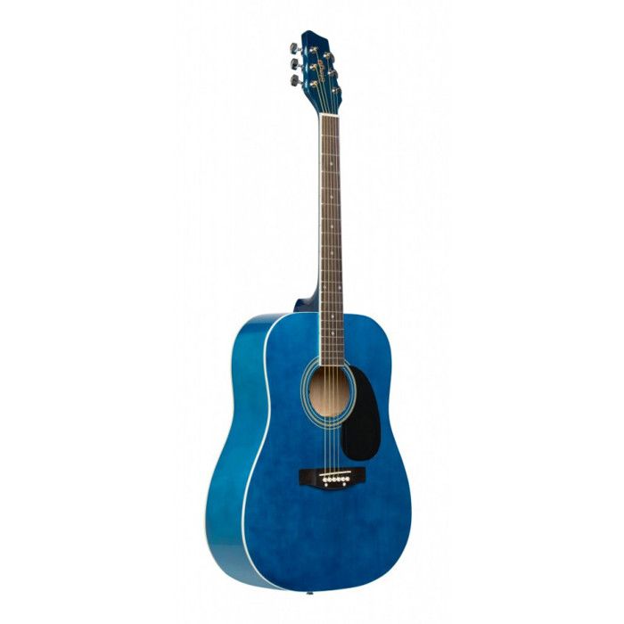 Stagg Dreadnought Guitare Acoustique - Bleu