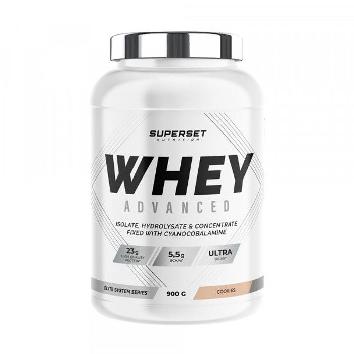 100% WHEY PROTEINE ADVANCED (900gr) | Whey protéine | Cookies | Superset Nutrition