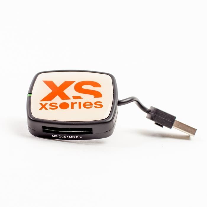 XSORIES Lecteur de Carte Mémoire Externe X-Hub - Marron