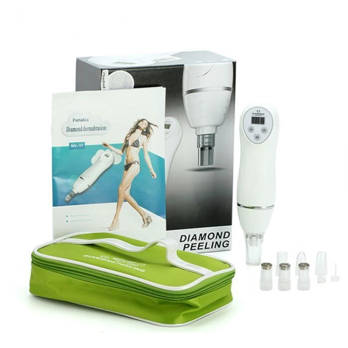 Portable Peeling Machine Skin Diamond Peeling beauté et soins de la peau Microdermabrasion anti-âge périphérique