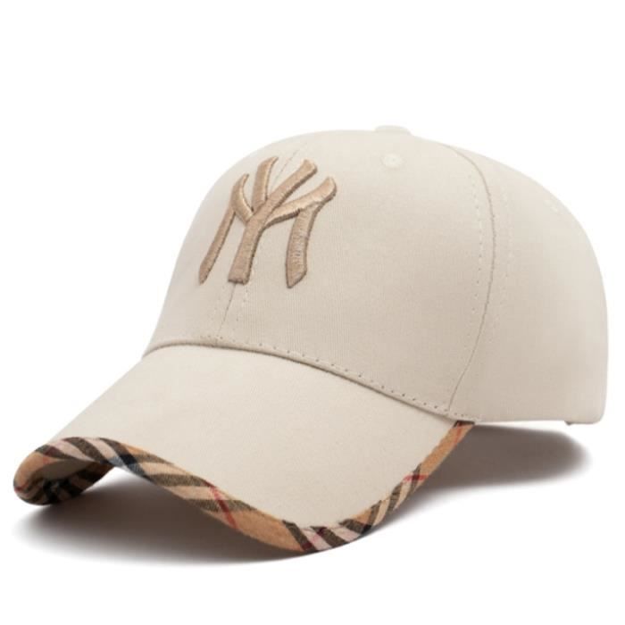 Beige -Casquette de Baseball MY brodée pour hommes et femmes, Hip Hop, mode, Snapback, Sports de plein air, chapeaux de soleil d'été