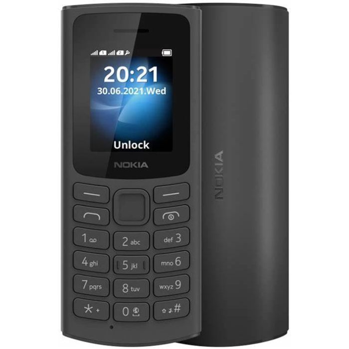 Nokia 105 4G NOIR 4G Dual Sim, Téléphone portable