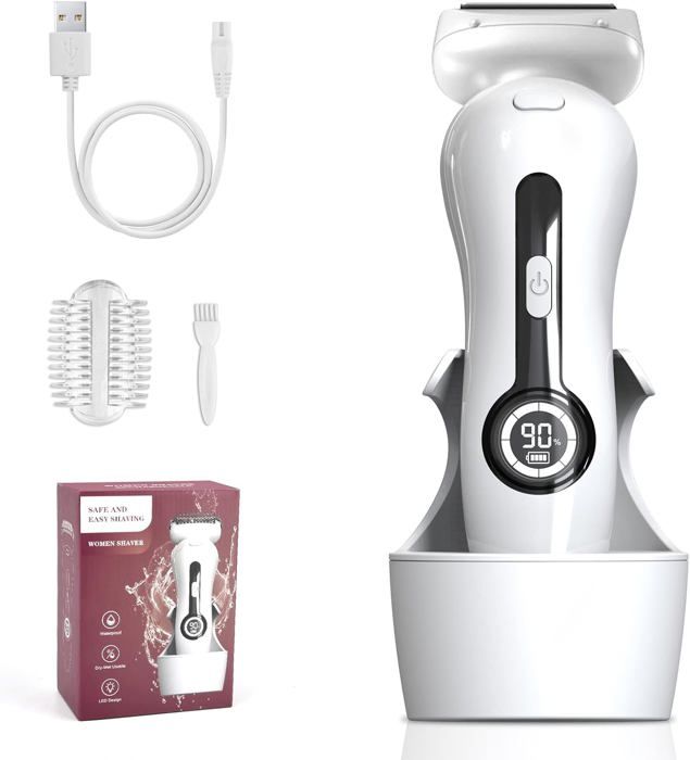 Rasoir électrique 2 En 1 Pour Femme - Neuf Avec étiquettes, Couleur Blanc