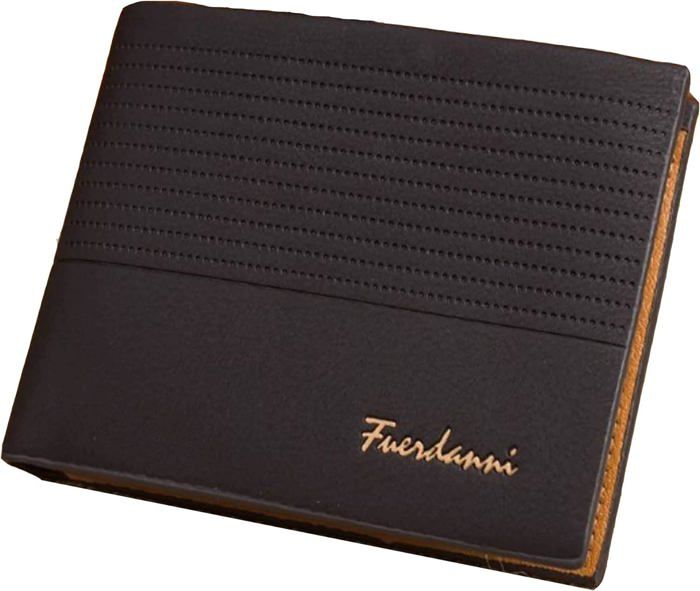 Portefeuille Homme Minimaliste En Cuir Et Aluminium - Blocage RFID - Style Vintage - Fabriqué Aux États-Unis