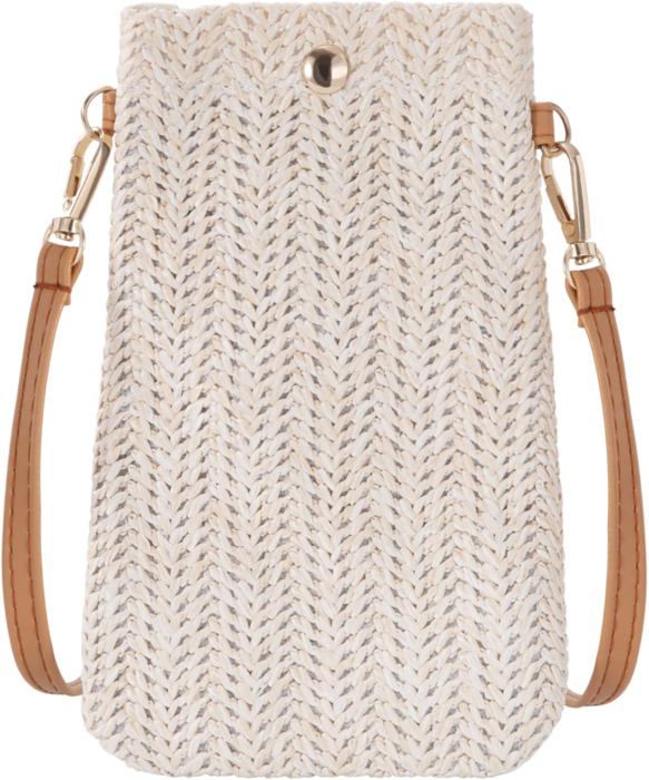 Sac Bandoulière ModaZeal Femme - Fait Main, Tissé, Naturel - Fourre-tout Plage