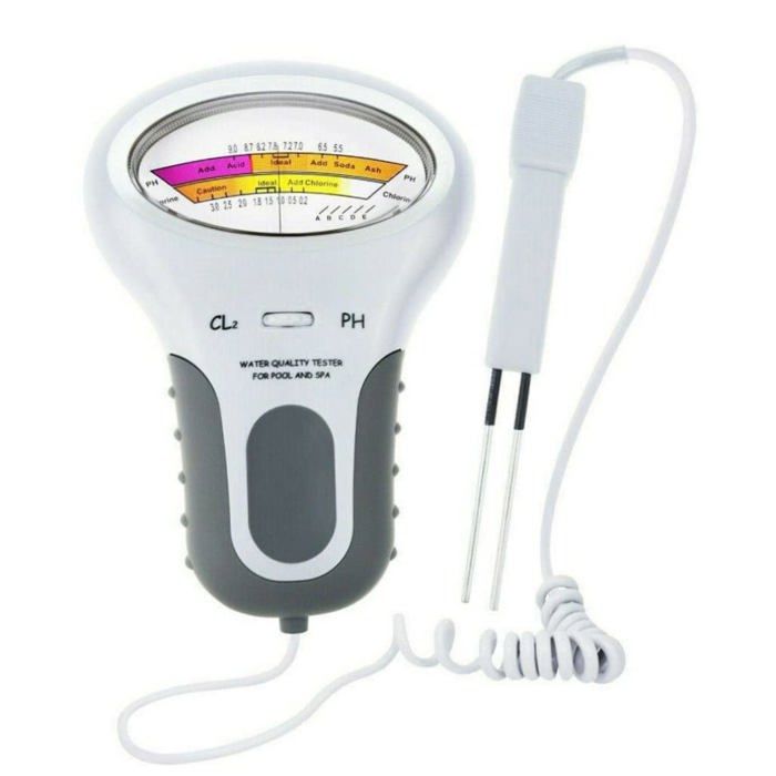 Testeur PH/chlore/sel 7 En 1 GIDIGI GX-7 – Pour Piscine, Spa, Aquarium, Hydroponie – ORP, TDS, EC, Température