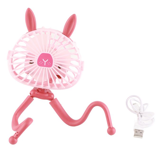 Mini ventilateur portatif - NAMOTU - Rechargeable USB - Silencieux - Trépied flexible - 360° doscillation - Namotu