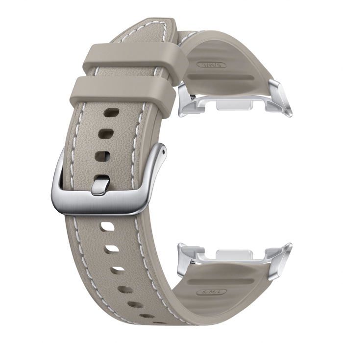Bracelet Samsung - Hybrid Eco-Leather - Taupe - Galaxy Fresh8/Wise8 - S/M/L